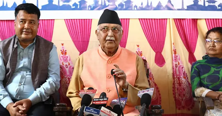 নেপালের সাবেক প্রধানমন্ত্রী কেপি শর্মা অলি